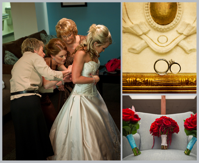 Sweet Red, White & Blue Wedding by DC Stanley Photography