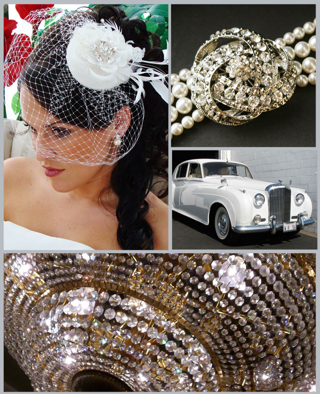 Old Hollywood Glamour Wedding Inspiration Board ~ Houston Wedding Blog