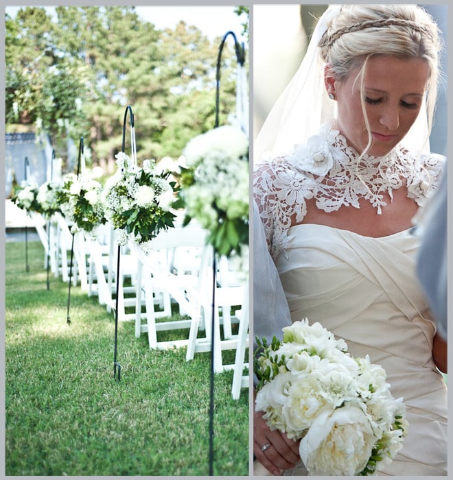 Lush & Dreamy, White & Green Garden Wedding by Steve Lee Weddings