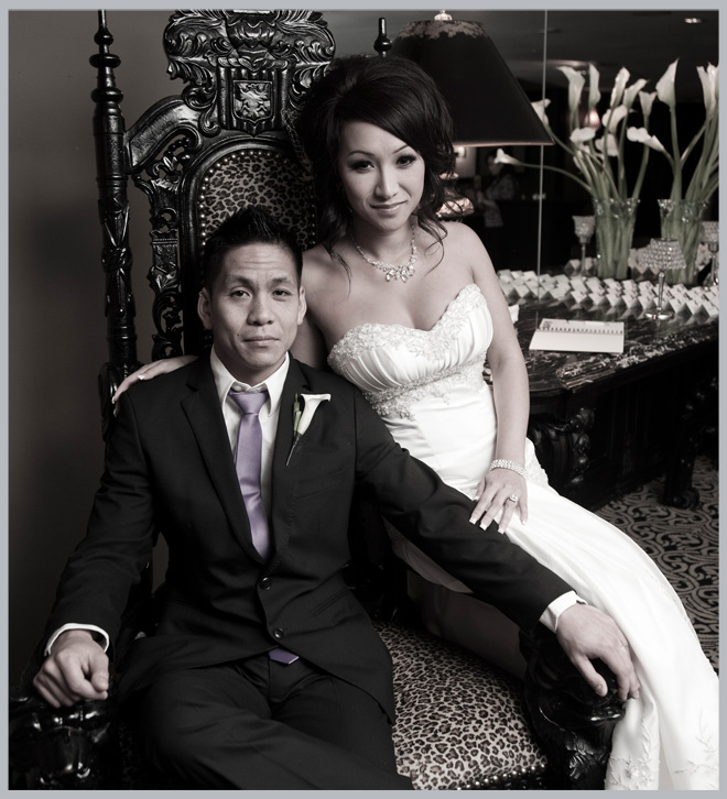 Dramatic Downtown Wedding by Nhan Nguyen Photography