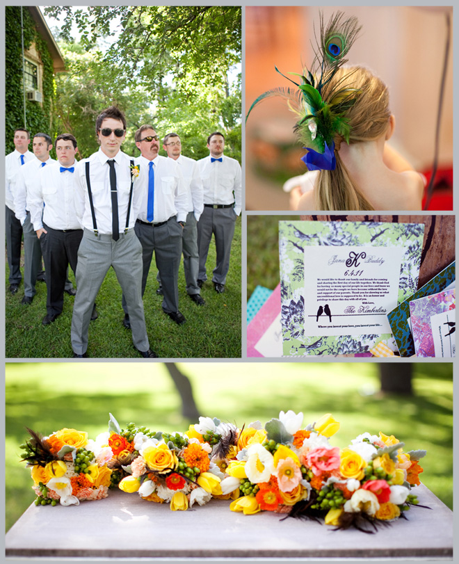 Peacock Pretty Ranch Wedding by Sarah Ainsworth Photography