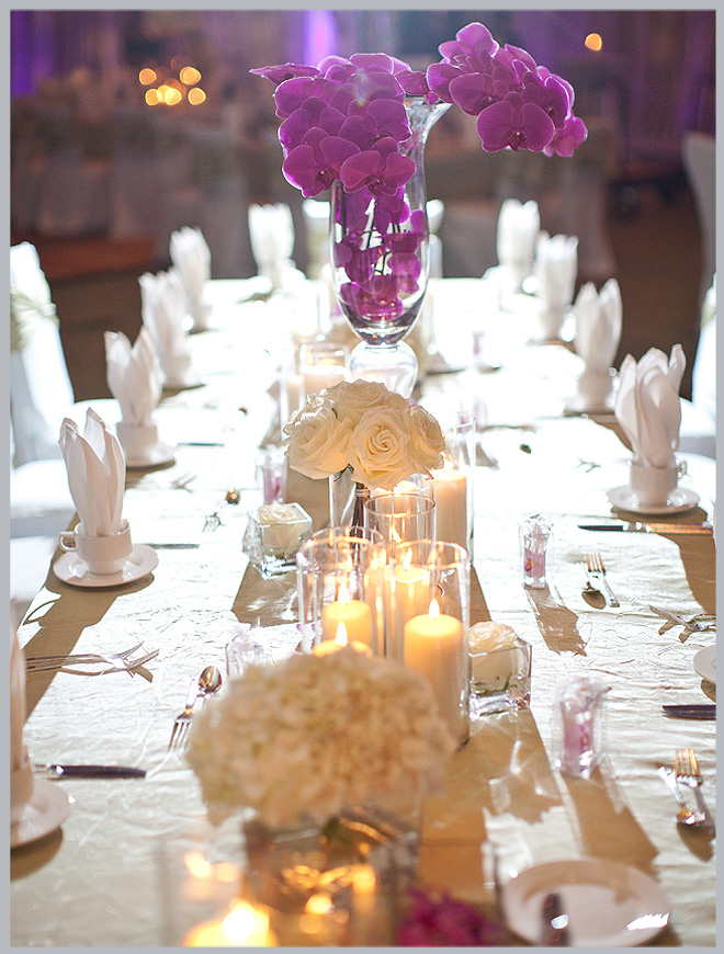 Orchid-Filled Hilton Americas Wedding By Kelly Hornberger Photography