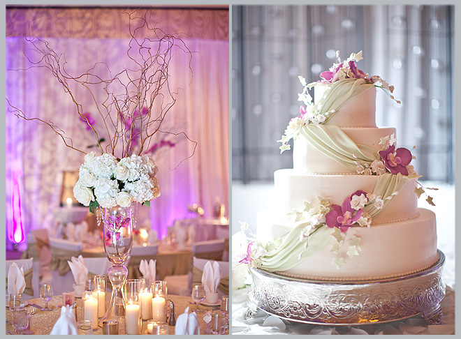 Orchid-Filled Hilton Americas Wedding By Kelly Hornberger Photography