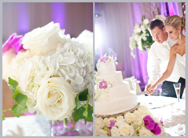 Orchid-Filled Hilton Americas Wedding By Kelly Hornberger Photography