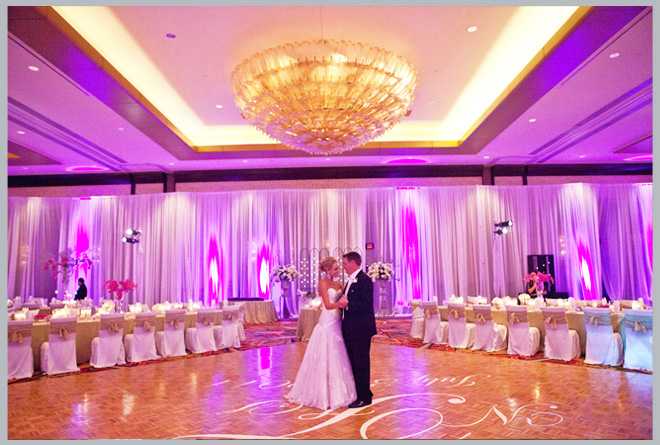 Orchid-Filled Hilton Americas Wedding By Kelly Hornberger Photography