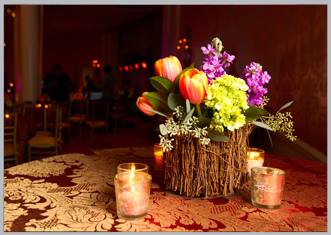 Delightfully Colorful Country Club Wedding by Jeff Loftin Photography