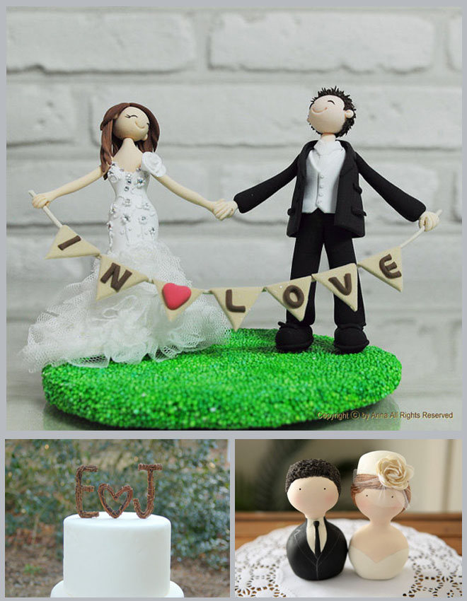 Cake Toppers Inspiration Board ~ Houston Wedding Blog