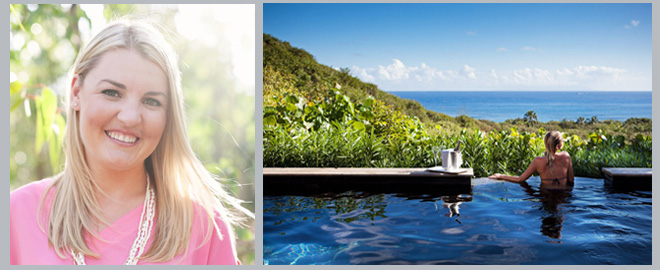 Q&A: Katie Frederick of Ever After Honeymoons on The Big Trip! ~ Courtesy Katie Frederick via Connie Chung ~ Courtesy Hotel Le Toiny St Barths ~ Weddings In Houston Magazine