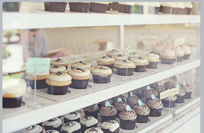 Vintage Picnic & Cupcakes Engagement Shoot by The Girls 