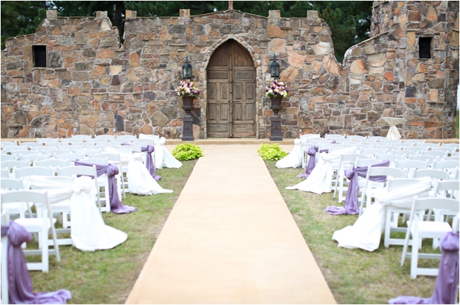 Outdoor ceremony venue