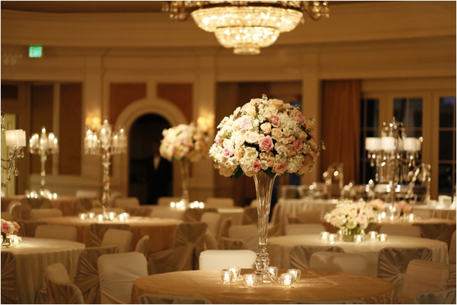 Classic Pink & White Country Club Wedding with Art Deco Inspiration