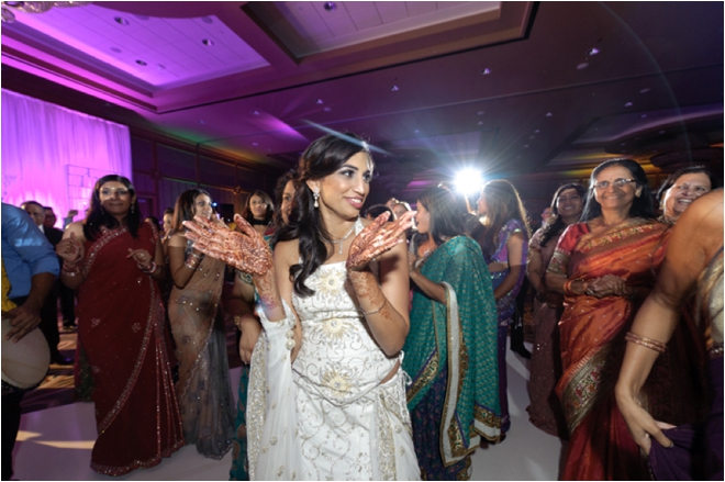 bride dancing at reception