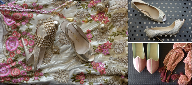 Bridal shoes and accessorites