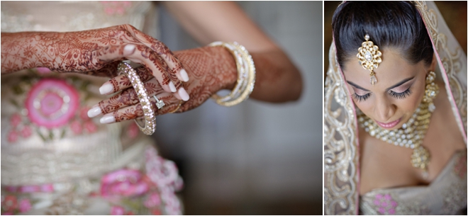 bride getting ready