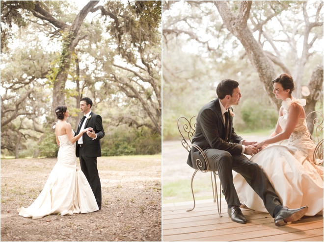 bride and groom portraits