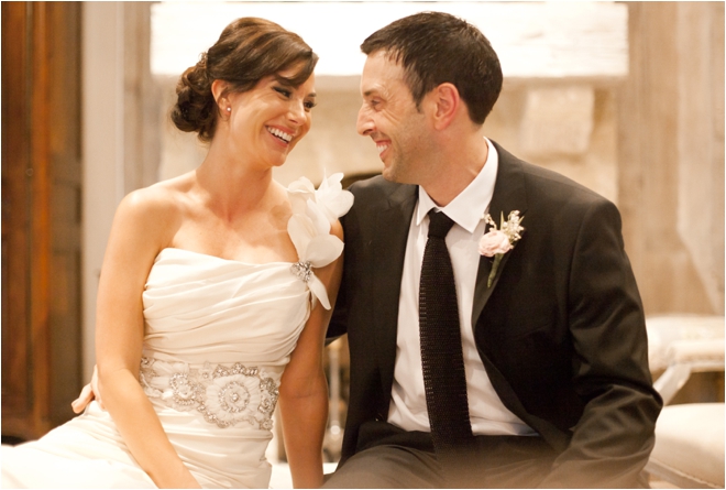 bride and groom portrait