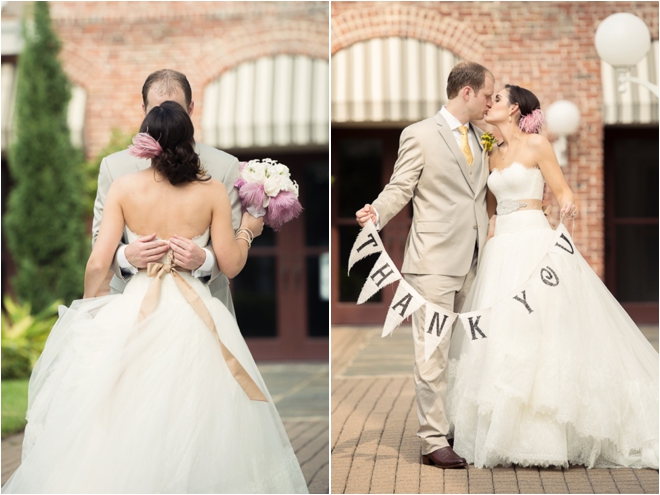 Bride and Groom Thank You