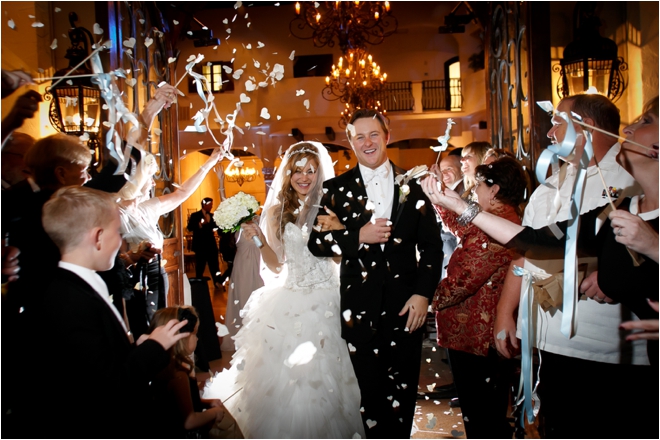 Bride and Groom exit