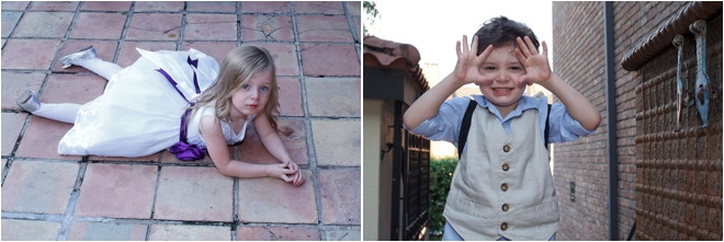 children at wedding