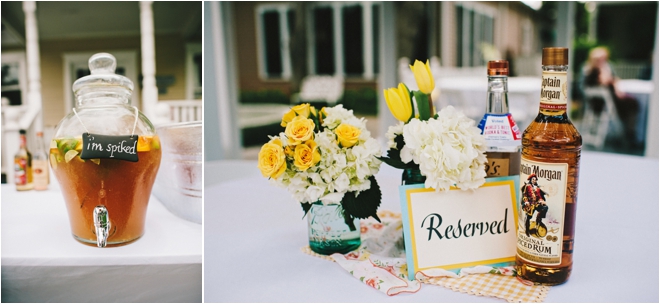 Yellow and Turquoise Outdoor Wedding by Joseph West Photography