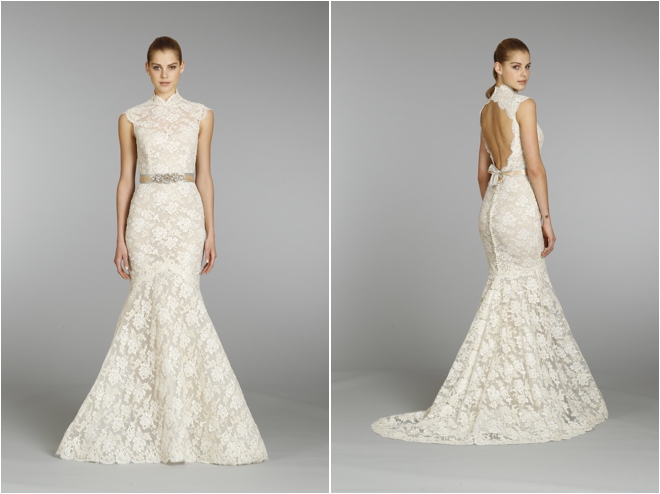 The Grace of Lace: Lazaro Fall 2013 Bridal