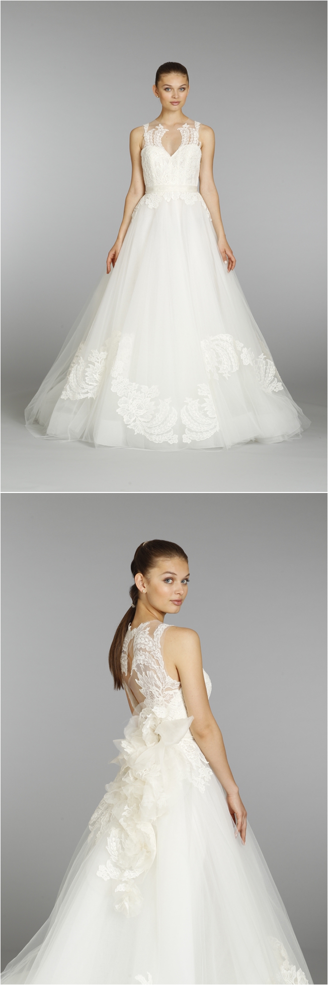 The Grace of Lace: Lazaro Fall 2013 Bridal