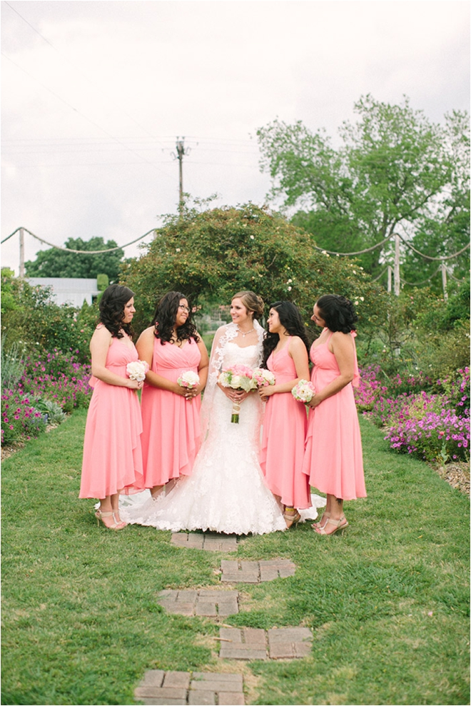 Pink and White Garden Party Wedding by Awake Photography