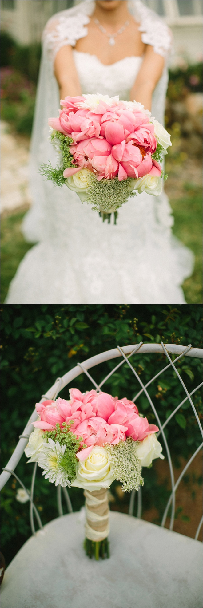 Pink and White Garden Party Wedding by Awake Photography