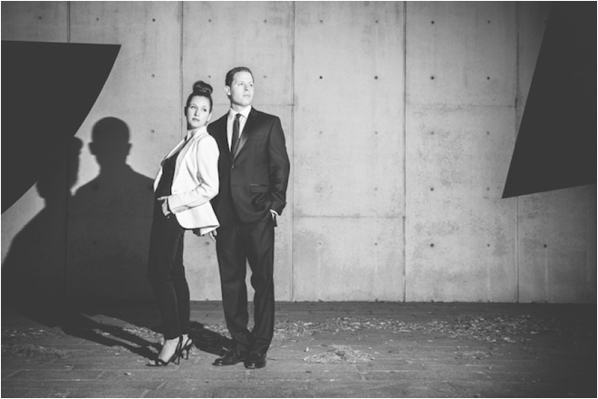 Sophisticated City-Chic Engagement Shoot by Ama Photography & Cinema