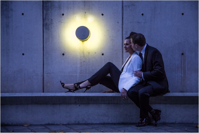 Sophisticated City-Chic Engagement Shoot by Ama Photography & Cinema