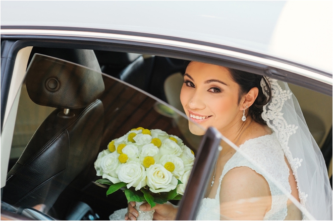 Navy, Gray and Yellow Spring Wedding with Outdoor Ceremony at The Grove