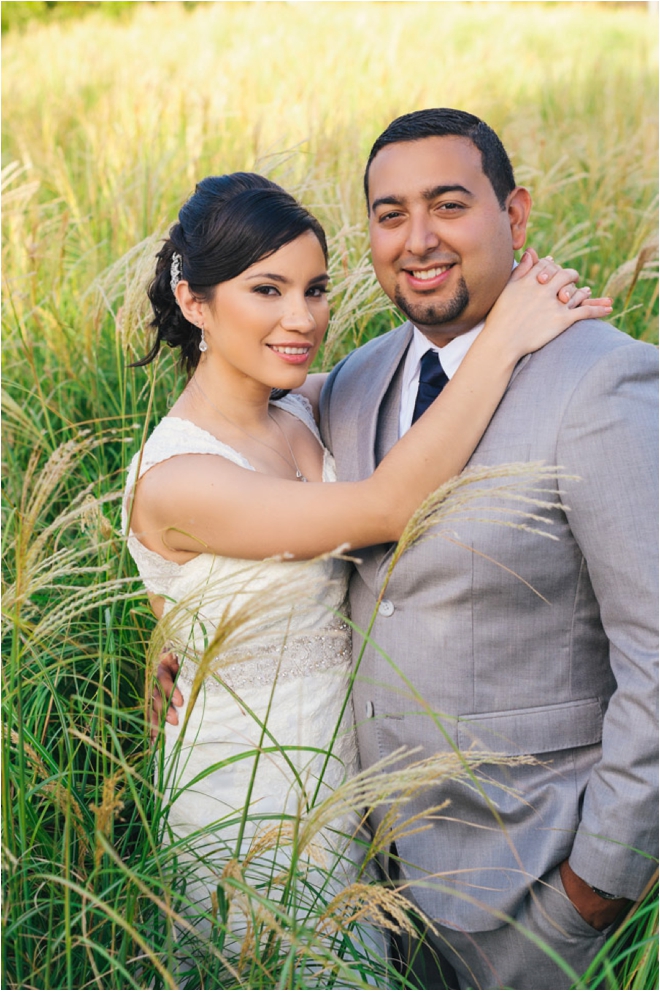 Navy, Gray and Yellow Spring Wedding with Outdoor Ceremony at The Grove