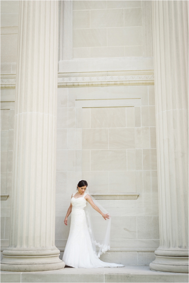 Navy, Gray and Yellow Spring Wedding with Outdoor Ceremony at The Grove