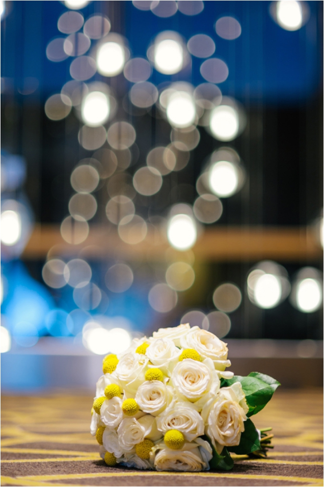 Navy, Gray and Yellow Spring Wedding with Outdoor Ceremony at The Grove