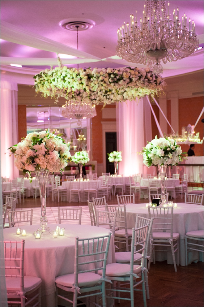 White, Pink and Lime Country Club Wedding 