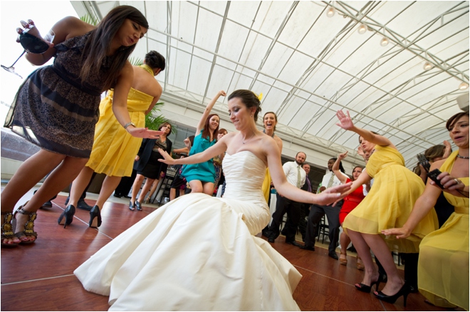 Gray and Yellow Sam Houston Hotel Wedding by Adam Nyholt