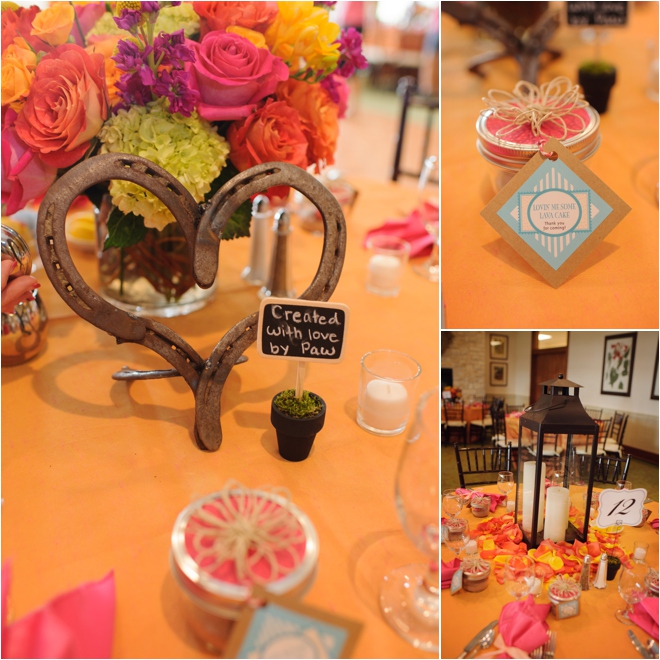 Pink, Orange, Lime, Turquoise Country Chic Wedding by Lindsay Elizabeth Photography