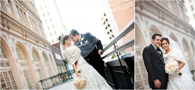 Classic Winter Wedding at the Crystal Ballroom at The Rice