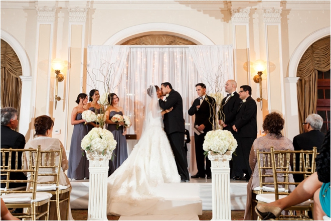 Classic Winter Wedding at the Crystal Ballroom at The Rice