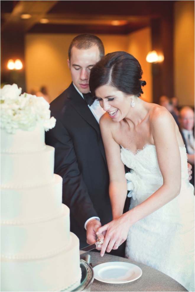 Pretty, Sun-kissed White and Pink Wedding at The Woodlands Country Club