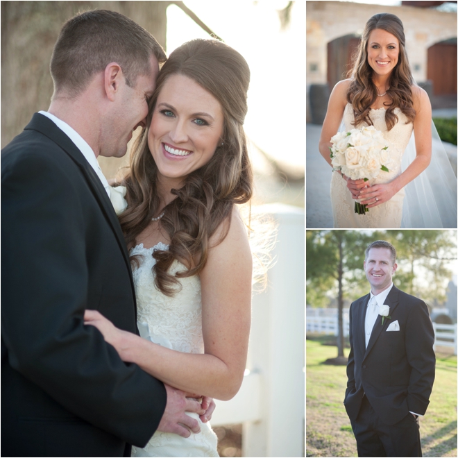 Navy and Ivory Briscoe Manor Wedding by Lindsay Elizabeth Photography