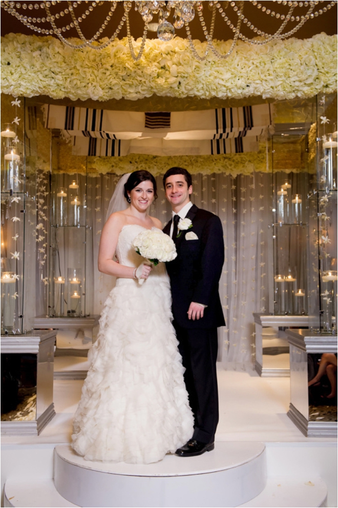 White, Silver and Purple Wedding at Hotel ZaZa