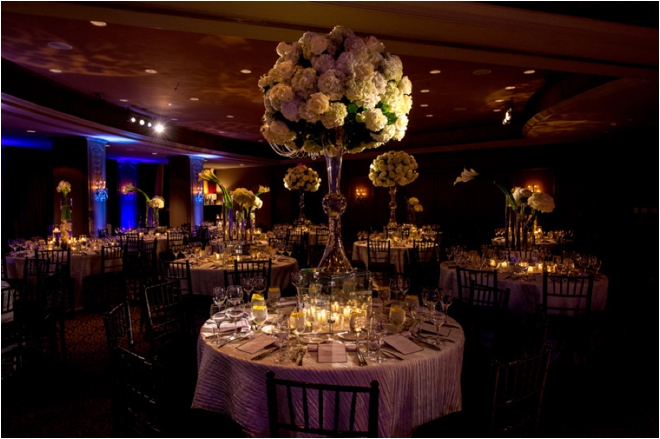 White, Silver and Purple Wedding at Hotel ZaZa