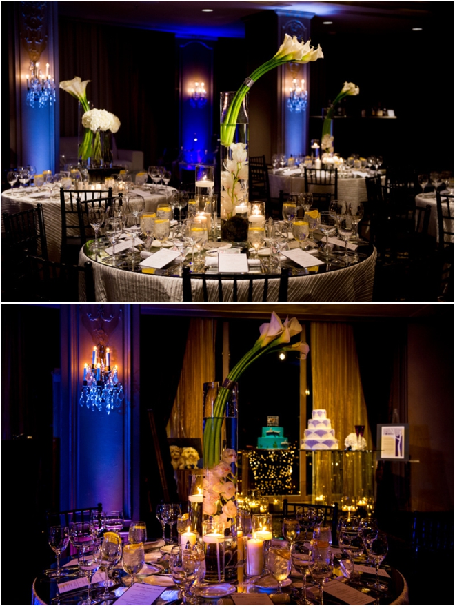 White, Silver and Purple Wedding at Hotel ZaZa