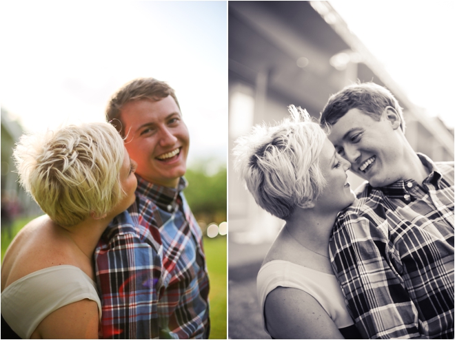 Hip and Adorable Orange Show and Menil Collection Engagement Shoot