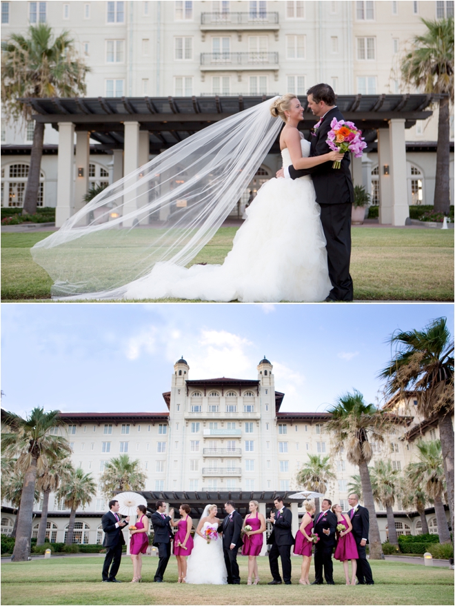 Lovely Texas Summer Seaside Wedding at Hotel Galvez