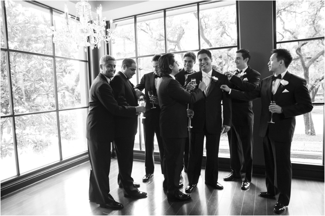 Elegant Black and White Persian-American Wedding at Hotel ZaZa