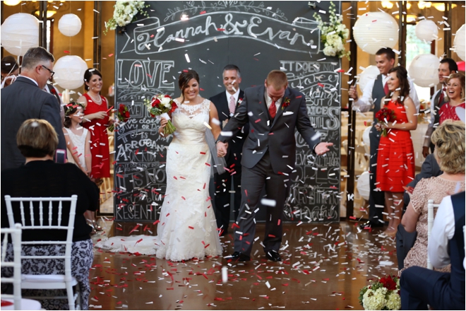 Red, White, Green and Black Olde Dobbin Station Wedding by The Silhouette Studio