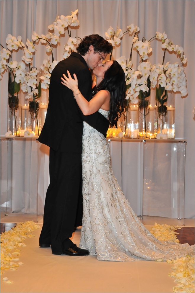 Vintage French Garden Wedding in Houston Hotel Ballroom