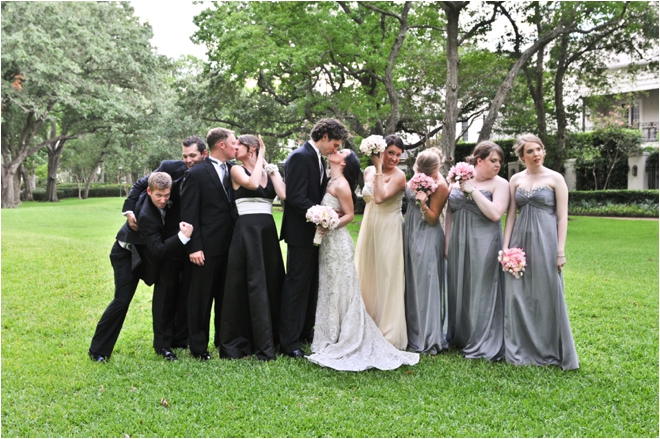 Vintage French Garden Wedding in Houston Hotel Ballroom